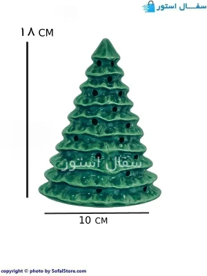 جاشمعی سفالی طرح کاج